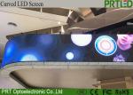 Indoor P2,P4 customized flexible LED screen for shopping mall,3d billboard