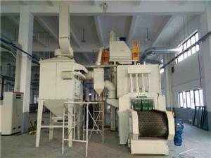 Wholesale PLC control Wire Mesh Belt Shot Blasting Machine For Aluminum Pot Cleaning from china suppliers