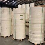 High Bulk Paper Cup Bottom Roll PE Protective Film Virgin Wood Pulp