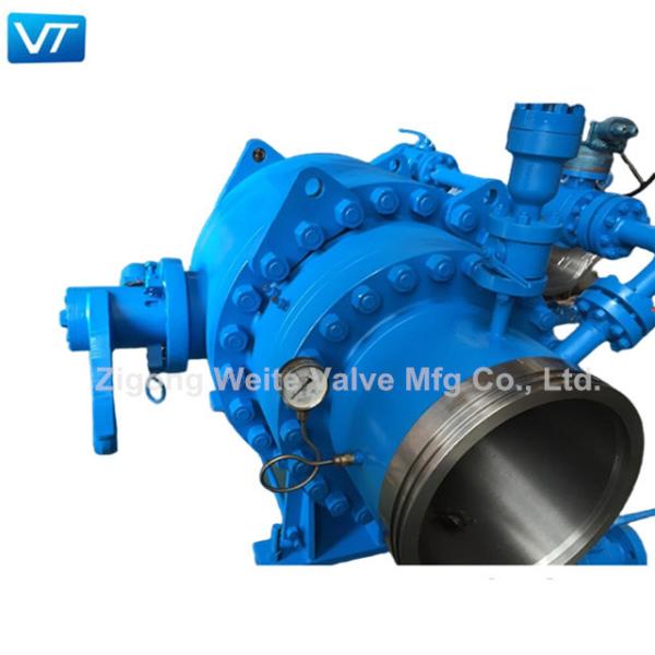 Hydropower Station Remote Control Ball Valve Fully Opened And Closed Large Size
