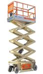 Electric Hydraulic Self Propelled Scissor Lift , Mobile Scissor Lift 12m Lift