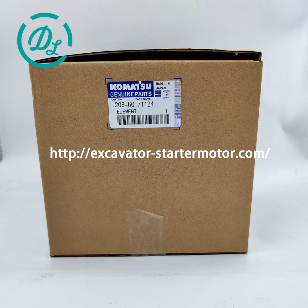 Komatsu Excavator Hydraulic Filter Element 208-60-71124 PC400-8