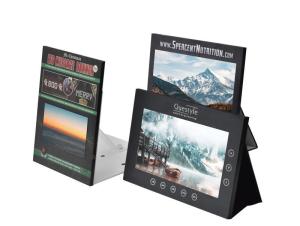Wholesale LCD advertising player 10 inch HD screen video shelf talker merchandising video display from china suppliers