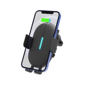 Wholesale Dashboard Auto Clamping Qi Car Mount Wireless Charger Air Vent from china suppliers