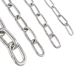 Wholesale Load Lifting 316 Stainless Steel Boats Anchor Chain DIN766 Standard Test load 48kN from china suppliers