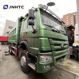 Wholesale Sinotruk 6X4 371HP Heavy Duty Dump Truck Green 20 Cubic Tipper Truck from china suppliers