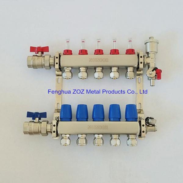 Quality Hydronic Radiant Heat Manifold Supples, Hydronic PEX Tubing Radiant  Floor Heating Manifold for sale