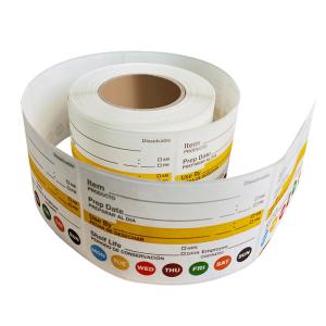 Wholesale Dissolvable Self Adhesive Sticky Labels Gloss Lamination Small Dot Stickers from china suppliers