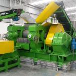 No pollution Waste Tire Recycling Machine , Tyre Crumb Machine