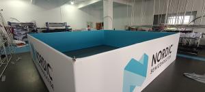 Wholesale 20ft Tension Fabric 60IN Exhibition Pull Up Banners PSD Pop Up Exhibition Banners from china suppliers