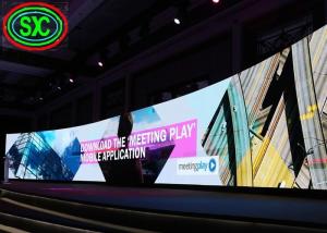 Wholesale Wifi Curve SMD p4 LED Screen 62500 pixel 16 scanning , Dustproof Waterproof from china suppliers