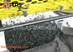 Dual Shaft Plastic Bottle Shredder Machine / Tire Shredder Crusher Machine