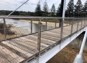 Wholesale Stainless steel wire rope mesh for Monkey Enclosure Mesh AISI 304 from china suppliers