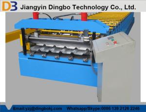 Wholesale 7.5kw High Speed Metal Roof Roll Forming Machinery with Man-made Uncoiler for Lighting from china suppliers