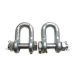 G2150 3/8" 3/4" Safety Bolt Carbon Steel Forged Chain Shackle Dee Shackle with