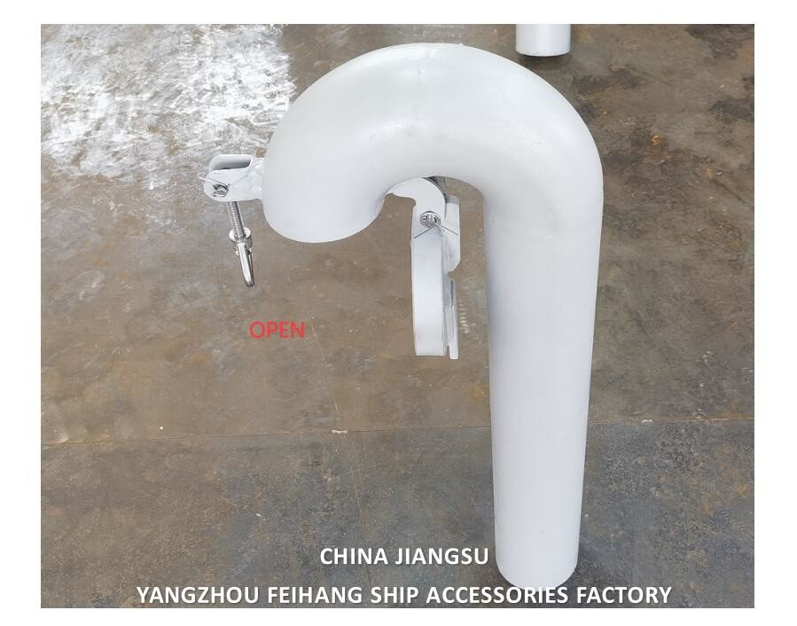 Mrine Goose Neck Ventilation Diameter 100mm, Round Type, With Flap Valve (Goose Neck Shall Be Closable)