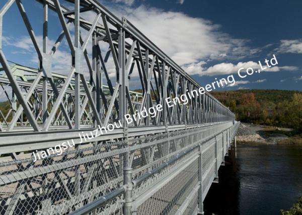 Compact 200 Mabey Military Bailey Bridge , Pontoon Portable Bridge Military with