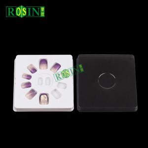 Wholesale Customized False Nail Packaging Square Shaped Storage With Transparent Cover from china suppliers