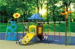 newly design outdoor slide playground plastic playsets for daycare