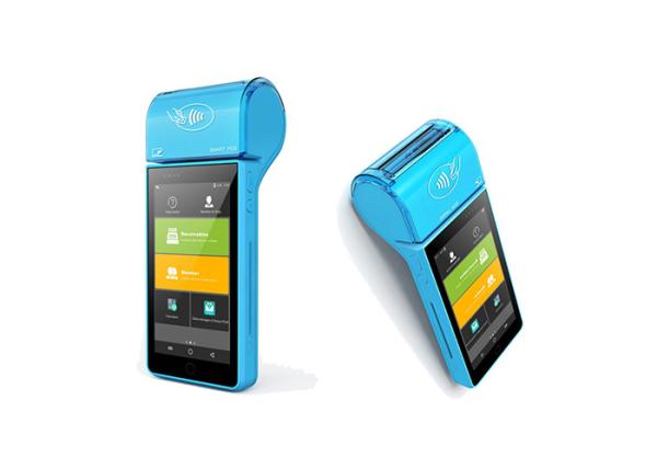 5.5 Inch Smart Handheld Android Mobile POS Terminal For Restaurant / Bank