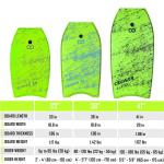 Get Your Surfing Adventure Started with 33 Inch Green Woowave Surfboard Leash