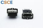 Brass Shell 19 Pin HDMI Type A Connector Insulation Resistance 100 Megohms Min