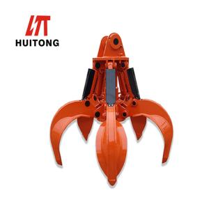 Wholesale Excavator Hand Wearing Scrap Hydraulic Orange Peel Grab from china suppliers