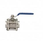 Three-piece ball valve high platform 304 stainless steel 3PC wire welding 1 inch