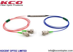 Wholesale Steelless Tube Type Fiber Optic Splitter Circulator 1310nm FC SC LC ST CIR1310 from china suppliers
