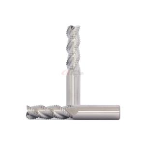 Wholesale HRC50 3 Flute End Mill 1/2 Inch 12mm Extra Long Roughing End Mill Aluminum from china suppliers