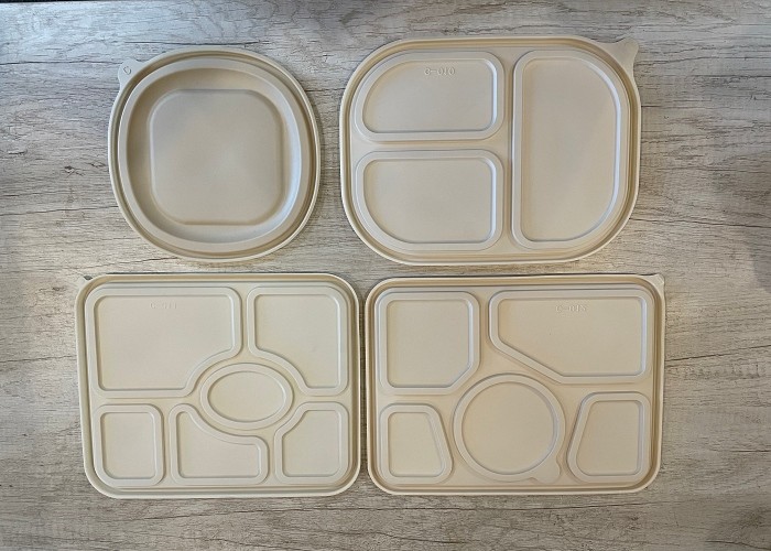 Automatic Pvc Blister Machine Food Take Away Disposable Lunch Box Making Machine