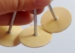 Galvanized Steel Cup Head Capacitor Discharge Weld Pins 3" With Paper Insulating