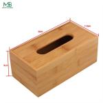 Custom Design Accepted Home Fresh Design Sustainable Bamboo Tissue Box Holder