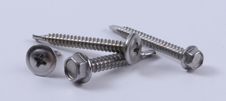 Stainless Steel Self Drilling TEK Screws Wafer Head Self Tapping Screw