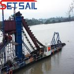 Chain Bucket River Gold and Lake Diamond Mining Dredger US Currency 60m3-300m3