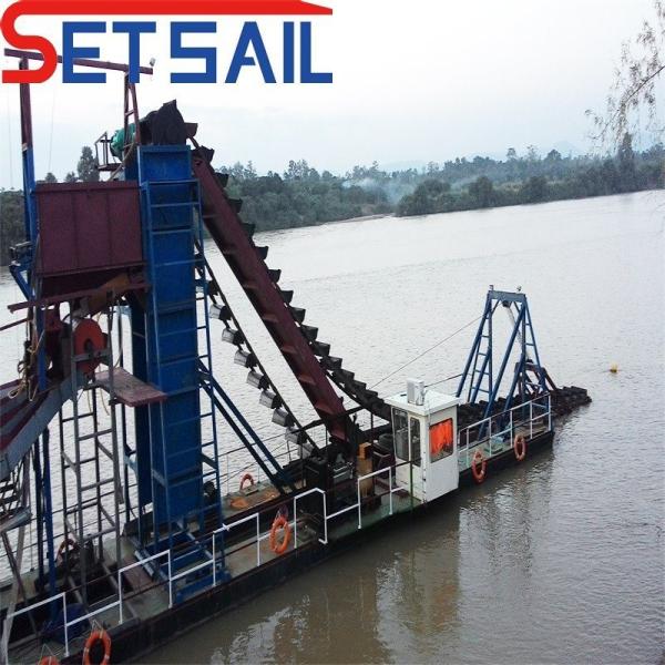 Chain Bucket River Gold and Lake Diamond Mining Dredger US Currency 60m3-300m3