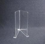 COMER Counter display acrylic display stand leaflet holder for mobile phone