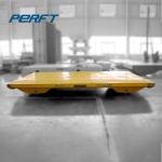 material handling transport wagon on rail for shipbuilding plant transport