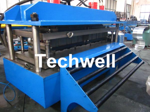 Polyurethane Sandwich Panel Production Line For Color Steel With PLC Touch