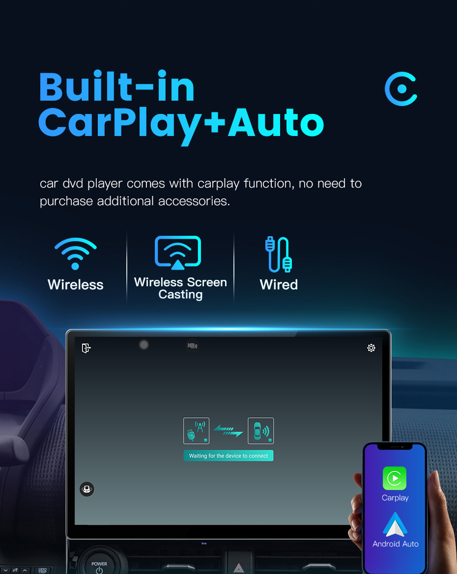 Car Radio Gps Navigation Car Dvd Player Car Multimedia Android 13 Stereo Audio Head Unit Carplay Screen