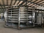 Commercial Bakery Hamburger Toast Cake Bread Spiral Cooling Tower