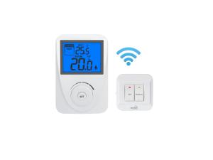 Wholesale Riseem 230V Wireless Digital HVAC RF Room Thermostat Temperature Controller For Boiler from china suppliers