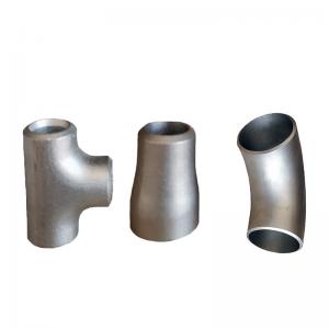 Wholesale Galvanized Pipes And Fittings For Plumbing Butt Weld Carbon Steel Tee Pipe Fitting from china suppliers