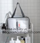 Travel Transparent Pvc Toilet Cosmetic Bag Clear Make Up Pouch,Waterproof Custom