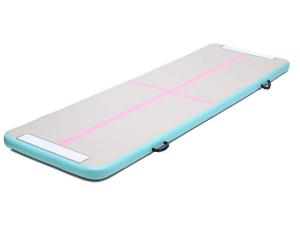 Wholesale Durable DWF Drop Stitch Fabric Small Pink Inflatable Air Track For Gym With Pump from china suppliers