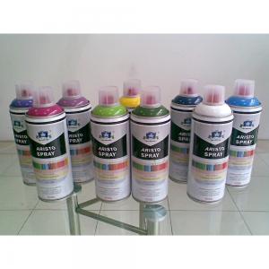 China Non toxic Eco-friendly Artist Aerosol Spray Paint for Wood / Plastic / Metal Surface on sale