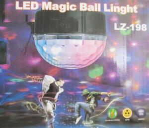 China 6 LED Disco Dj Stage Lighting LED RGB Crystal Magic Ball Effect Light DMX Light KTV Party on sale