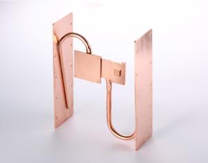 Wholesale Epoxy Gluing Copper Heat Pipe Heatsink with 0.4mm Aluminum Finishing from china suppliers