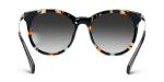Plastic Metal PEI Sunglasses Ladies Grey Lens Ultra Light Durable Lens Width