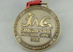Zinc Alloy Die Casting Sport Medals , Customized Running Medals By Stamping